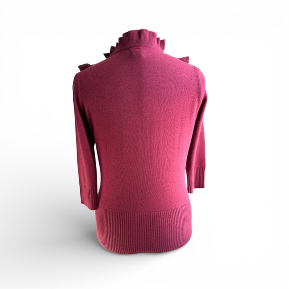 Vintage Y2K dELiA*s Ruffled Turtleneck Sweater - Picture 5 of 7